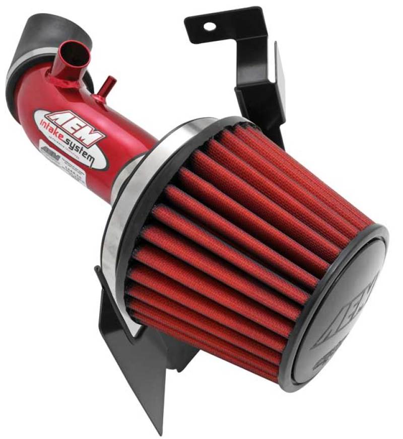 Mitsubishi Lancer Evolution Performance Air Intake - AEM Induction - Short Ram - Red - `03-`06